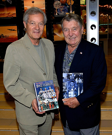 Ed Buckbee and Wally Schirra